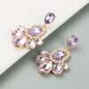 aretes glass drill purpple - Imagen 4