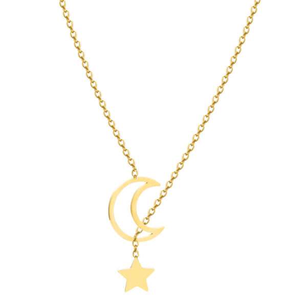 Cadena luna mas estrella