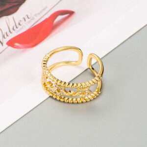 anillo estrellas de cruz