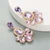 aretes glass drill purpple - Imagen 2