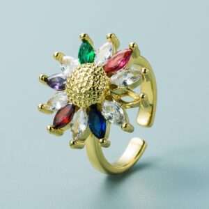 Anillo girasol