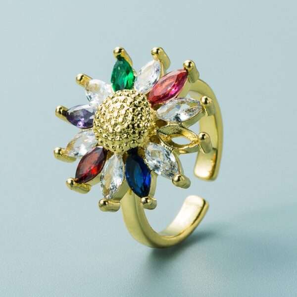 Anillo girasol
