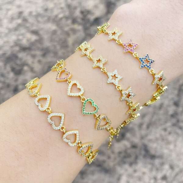pulsera estrellas colores - Imagen 3