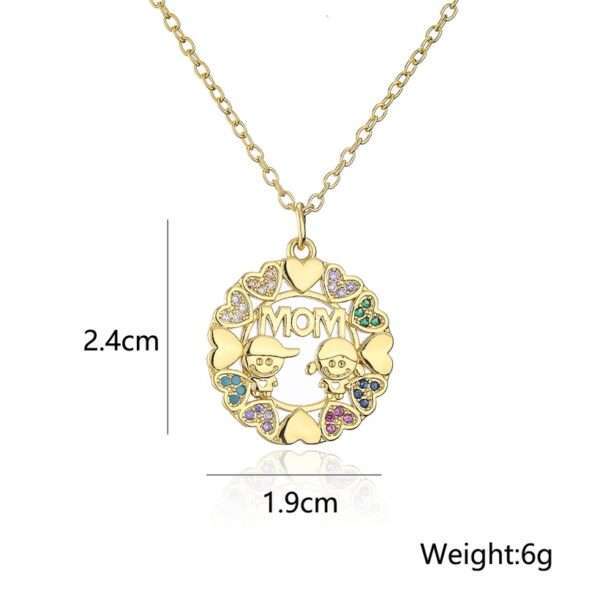 cadena mom hearts boy and girl - Imagen 5