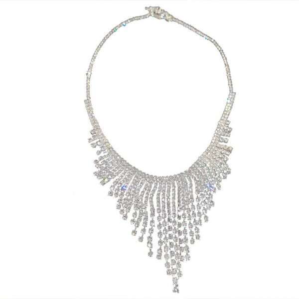 cadena studded tassel silver - Imagen 3