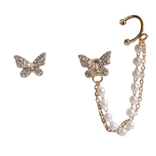 aretes mariposa tassel - Imagen 6