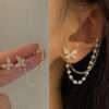 aretes mariposa tassel - Imagen 2