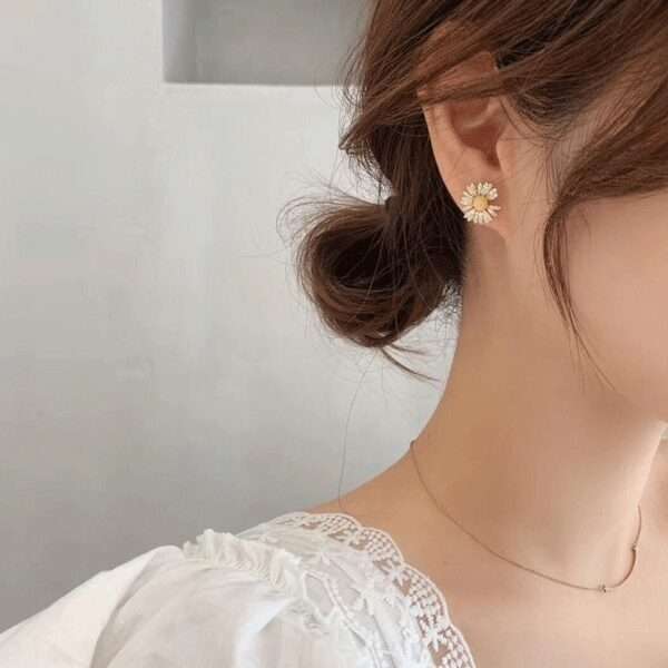 aretes diamond girasol - Imagen 6