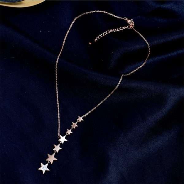 cadena stars estrellas necklace - Imagen 2
