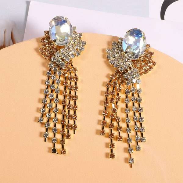 aretes diamond champagne
