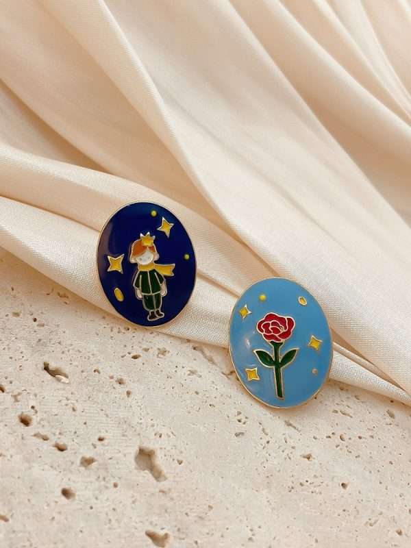 aretes principito - Imagen 4