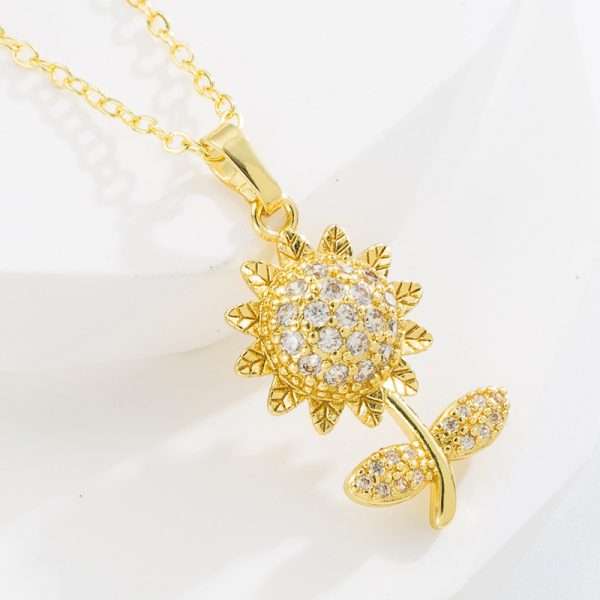cadena Girasol Golden - Imagen 2