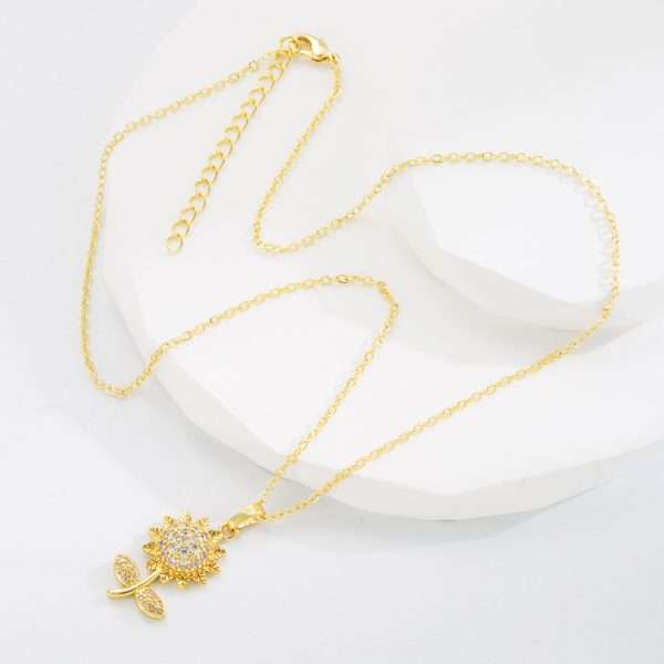 cadena Girasol Golden - Imagen 4