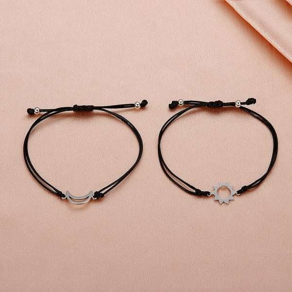 pulseras de amistad sol y luna (2) - Imagen 3