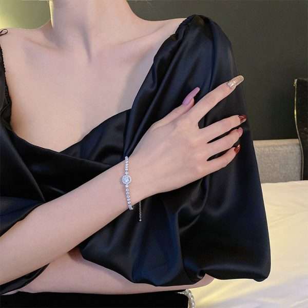 pulsera ajustable silver bracelet - Imagen 2
