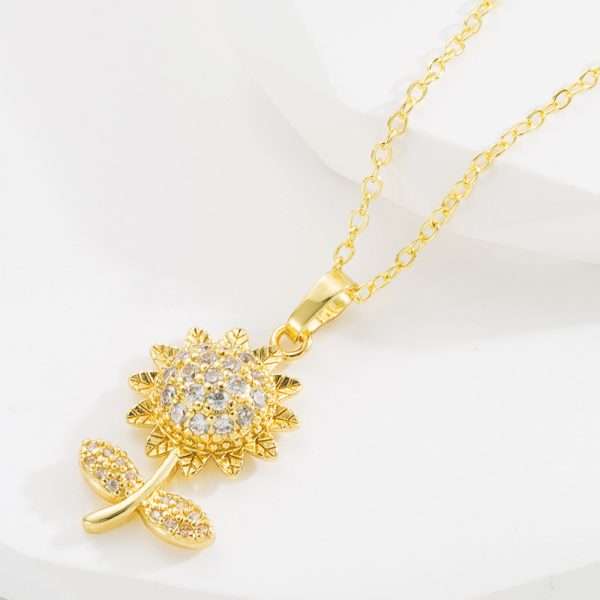 cadena Girasol Golden - Imagen 3