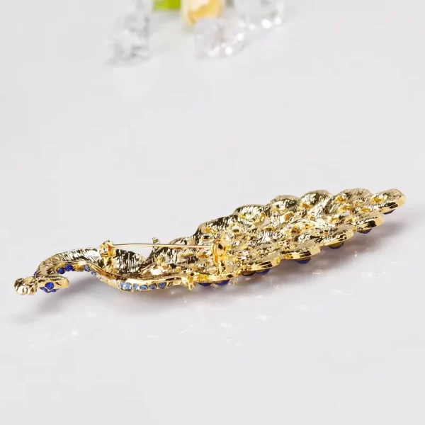 broche pavo real - Imagen 3