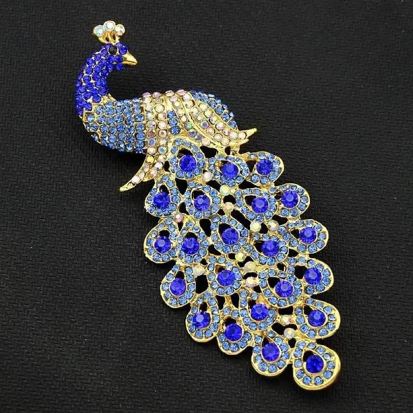 broche pavo real - Imagen 2