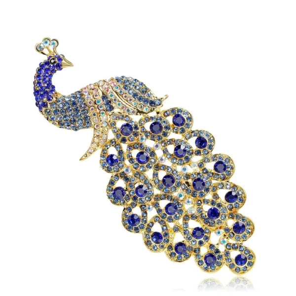 broche pavo real