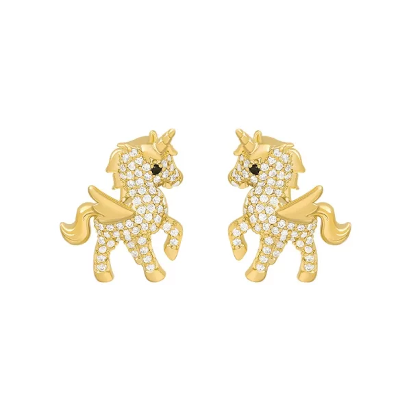 aretes unicornio