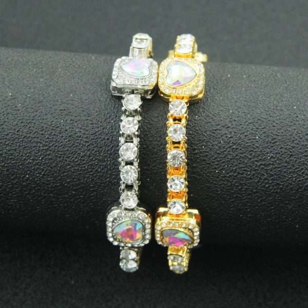 Pulsera  heart shape silver - Imagen 3