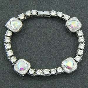 Pulsera  heart shape silver