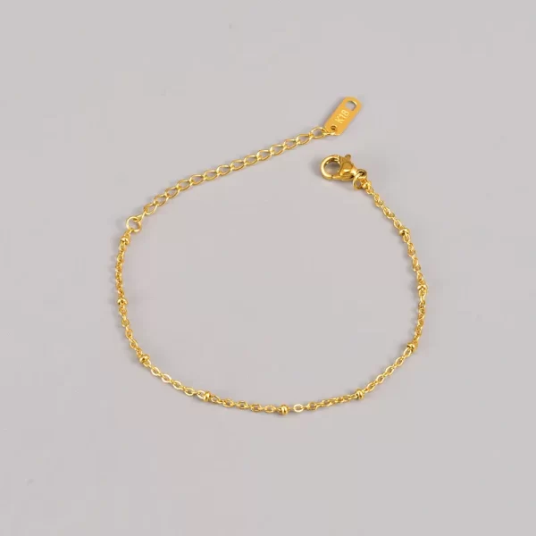 tobillera simple bead