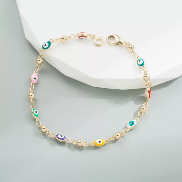 pulsera ojo turco colores