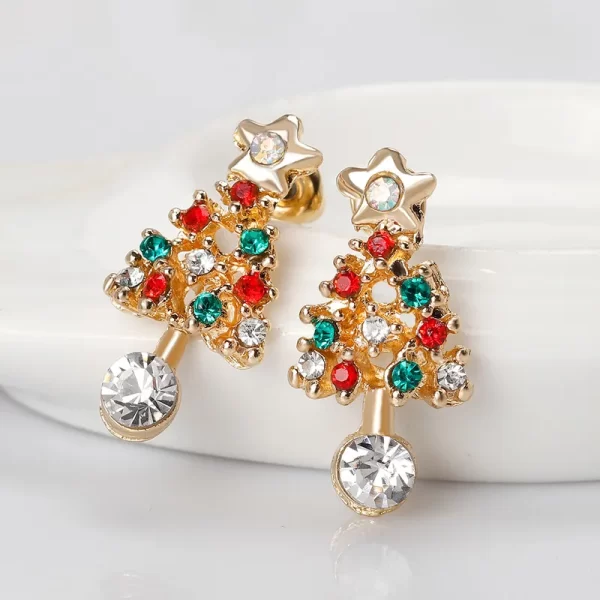 aretes xmas tree - Imagen 2