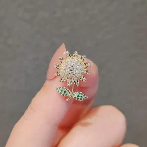 broche girasol sunflower