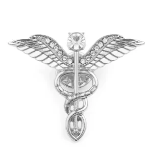 broche medicina silver