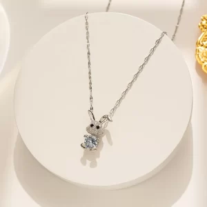 cadena bunny silver