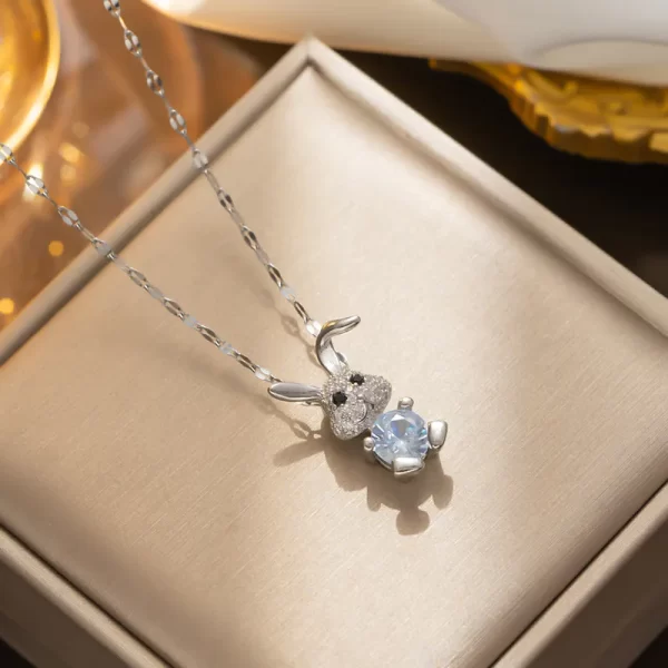 cadena bunny silver - Imagen 2