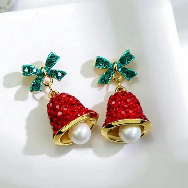 aretes xmas campanitas - Imagen 2