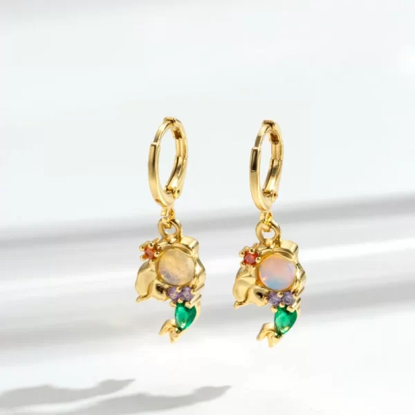 Argollas sirenita Disney
