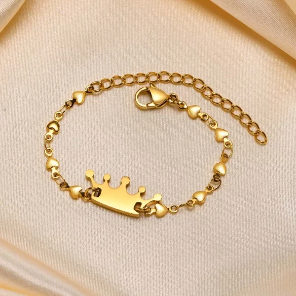 Pulsera bebe coronita - Imagen 6