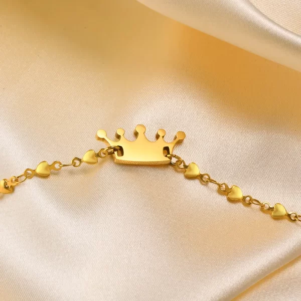 Pulsera bebe coronita - Imagen 4