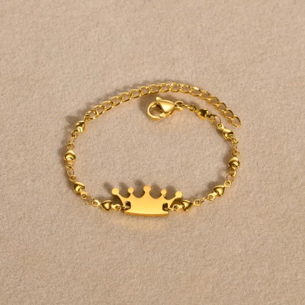 Pulsera bebe coronita - Imagen 2