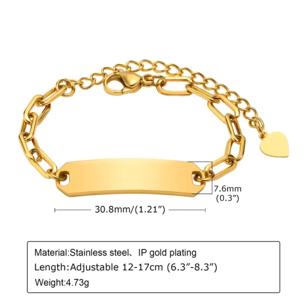 Pulsera bebe steel - Imagen 5