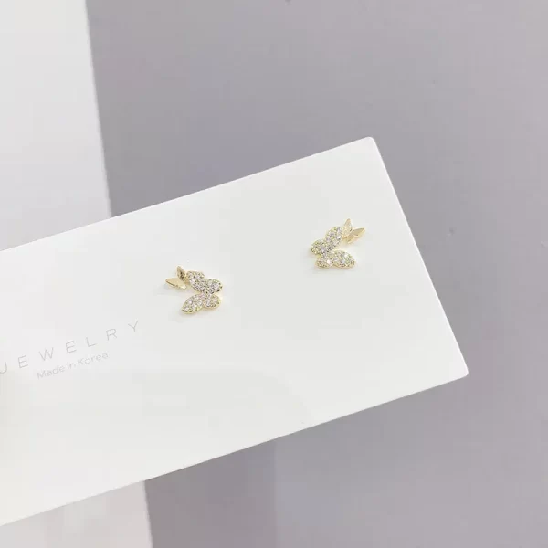 aretes Mariposas Golden