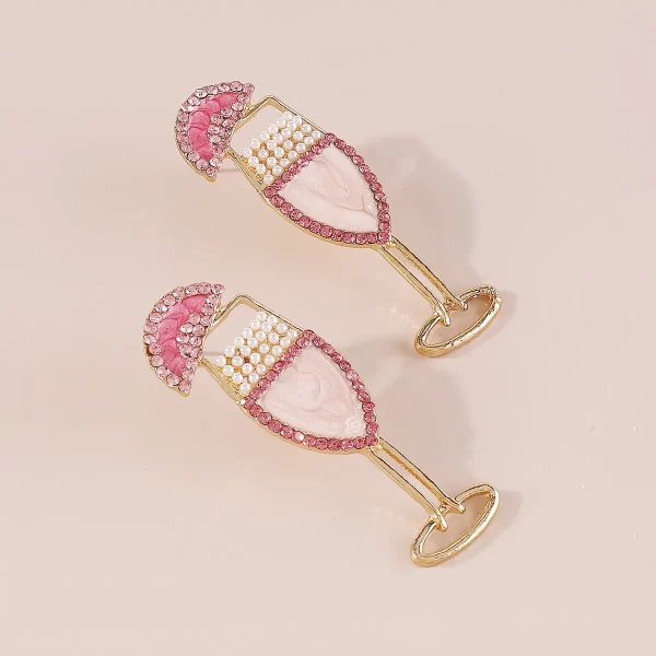 aretes Martini pink - Imagen 3