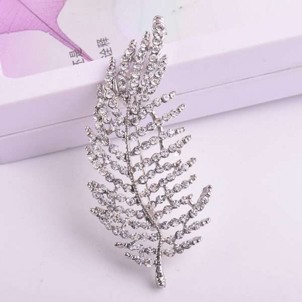 Broche leaf zircon - Imagen 2
