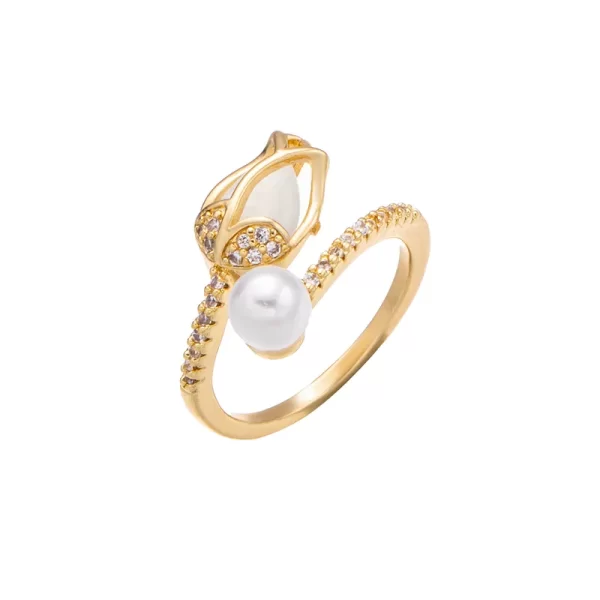anillo tulipan