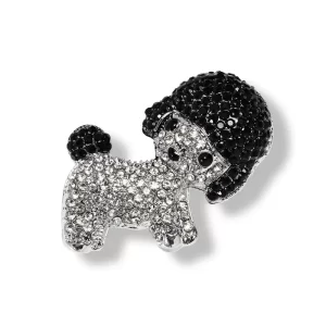 Broche french dog