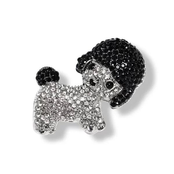 Broche french dog