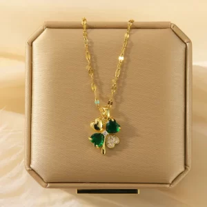 cadena trebol zircon