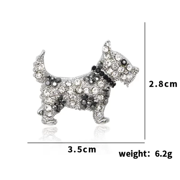 Broche schnauzer Yorkshire - Imagen 2