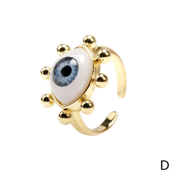 anillo ojo turco blue eyes azul