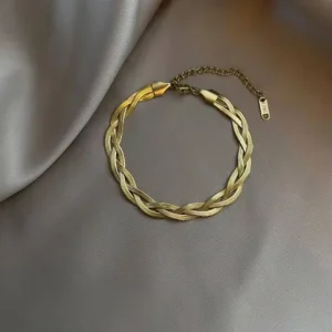 pulsera trenzada steel
