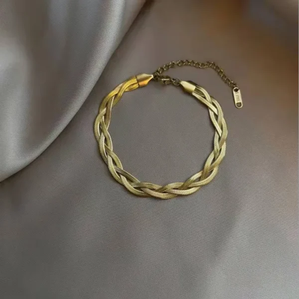 pulsera trenzada steel